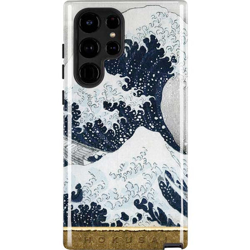 The Great Wave off Kanagawa by Hokusai Galaxy S25 Ultra Impact Case